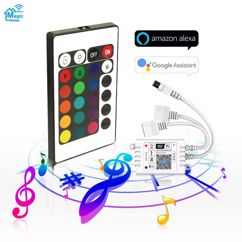 5 মিটার 150LEDs টিভি ব্যাকলাইট LED স্ট্রিপ DC5V রিমোট কন্ট্রোল 24 কী SMD5050 RGB স্ট্রিপ Tira ইউএসবি পোর্ট স্ট্রিপ নমনীয় LED