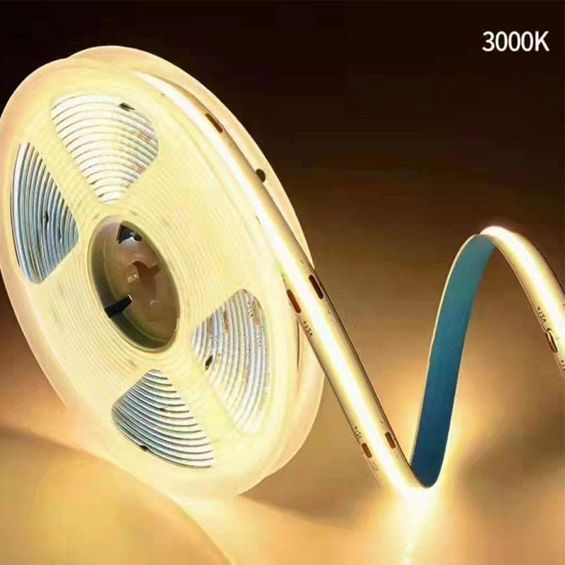 COB LED স্ট্রিপ 320leds 2024 গরম বিক্রয় Cuttable 12VDC CRI90 3000K 2700K 4000K 6000K COB লিভিং রুম জন্য নেতৃত্বাধীন স্ট্রিপ
