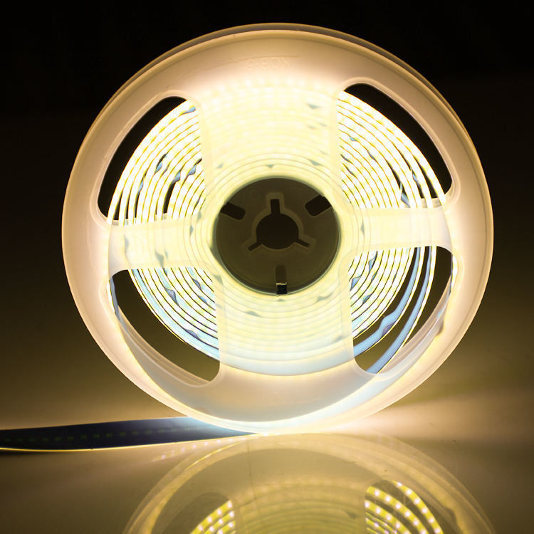 COB LED স্ট্রিপ 320leds 2024 গরম বিক্রয় Cuttable 12VDC CRI90 3000K 2700K 4000K 6000K COB লিভিং রুম জন্য নেতৃত্বাধীন স্ট্রিপ