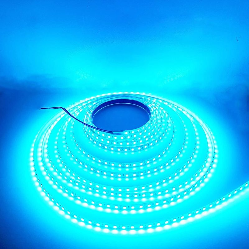 12V 240LEDS SMD 2835 LED স্ট্রিপ লাইট 1200LEDs 16.4Ft জলরোধী রঙ লাল সবুজ নীল কমলা জন্য বার