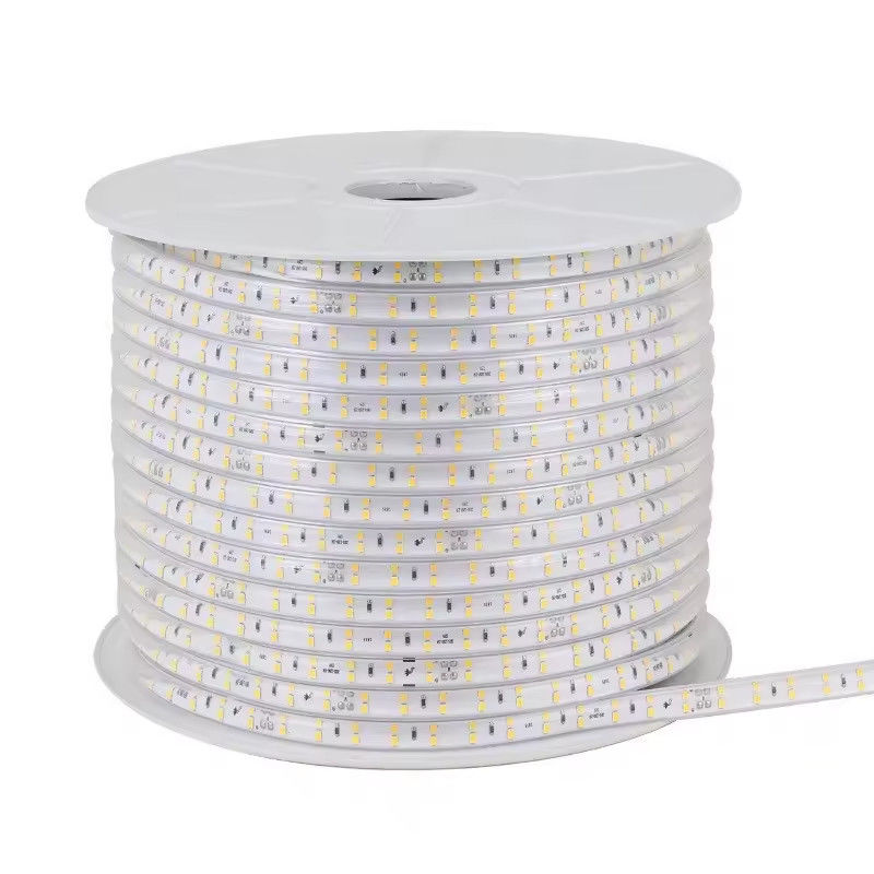 220-240V SMD2835 120D 10W / M রঙিন LED স্ট্রিপ 80 ক্রি লং লাইফ স্প্যান সহ দক্ষিণ আমেরিকাতে সিই / রোএইচএস সার্টিফাইড