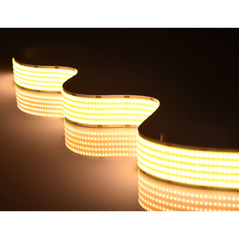 কাস্টমাইজযোগ্য 40W/M 90Ra COB LED স্ট্রিপ ডিমমেবল 1600LEDS 24V 30MM PCB CE/RoHS সার্টিফাইড