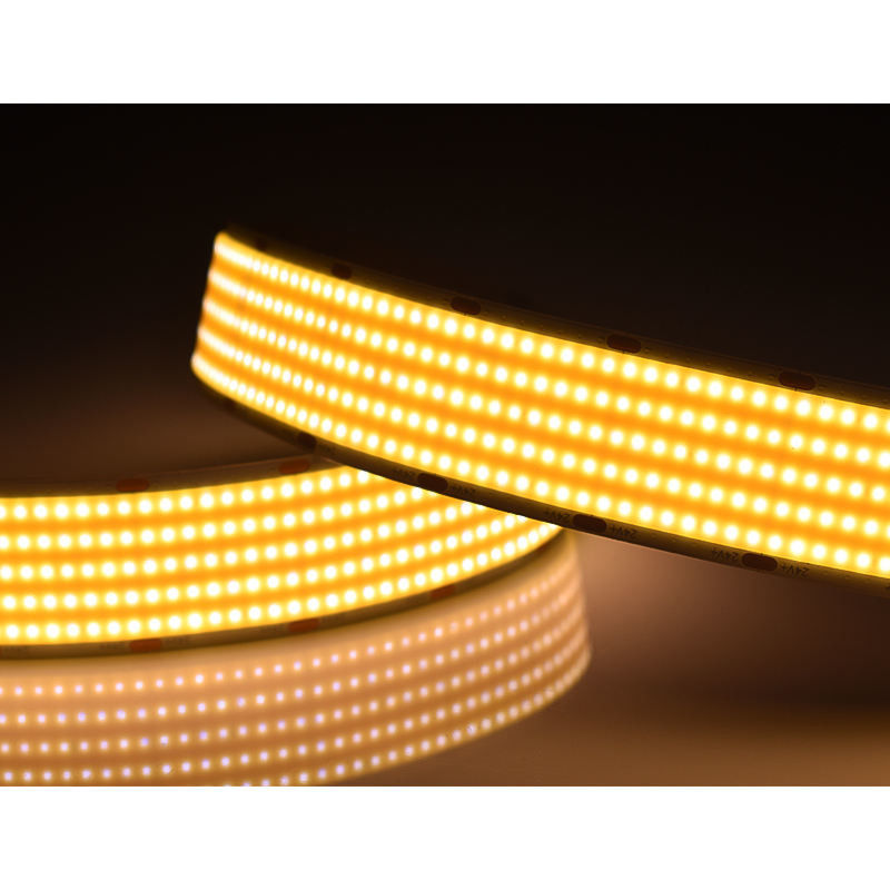 1600LEDS উচ্চ রঙ রেন্ডারিং সূচক COB LED স্ট্রিপ IP20 30MM PCB CE/RoHS সার্টিফাইড