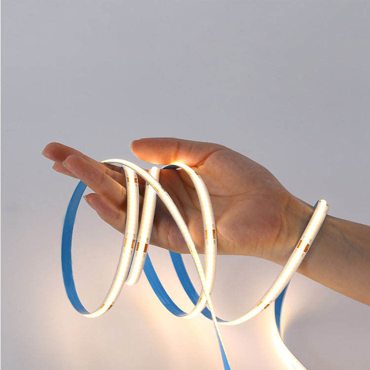 480LEDS 90Ra Dimmable 12W/M COB LED Strip for Lighting Solutions CE/RoHS সার্টিফাইড