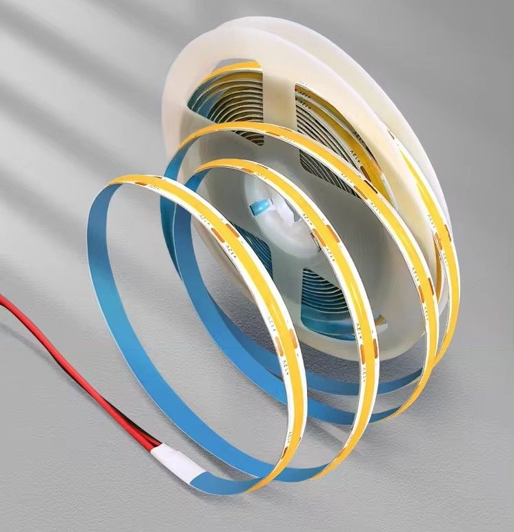 480LEDS 90Ra Dimmable 12W/M COB LED Strip for Lighting Solutions CE/RoHS সার্টিফাইড