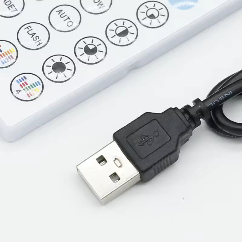 স্মার্ট LED 5V 44ekys RGB LED স্ট্রিপ কন্ট্রোলার ওয়াইফাই টিউয়া APP ইউএসবি ব্লুটুথ ডিমার লুসে স্ট্রিসিয়া কন্ট্রোলার