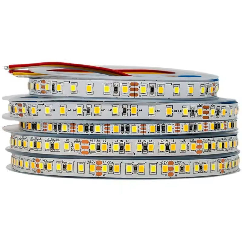 2835 120Leds 8W/M CRI80 নমনীয় LED স্ট্রিপ 5M/10M দৈর্ঘ্য হোম ক্রিসমাস সজ্জা জন্য