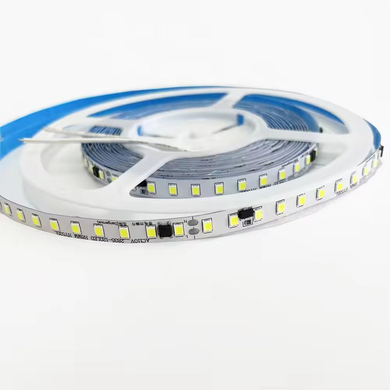 কাটেবল 110V 10cm IP65 120 LEDs 2835 LED স্ট্রিপ টেপ ল্যাম্প নন-ওয়াটারপ্রুফ IP20 নমনীয় LED স্ট্রিপ