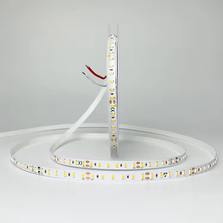 উচ্চ সিআরআই 98 পূর্ণ বর্ণালী দীর্ঘ জীবন 120LEDs/M Dc24v 10mm 120LED SMD 2835 ইনডোর ডেকোরেশন LED স্ট্রিপ লাইট