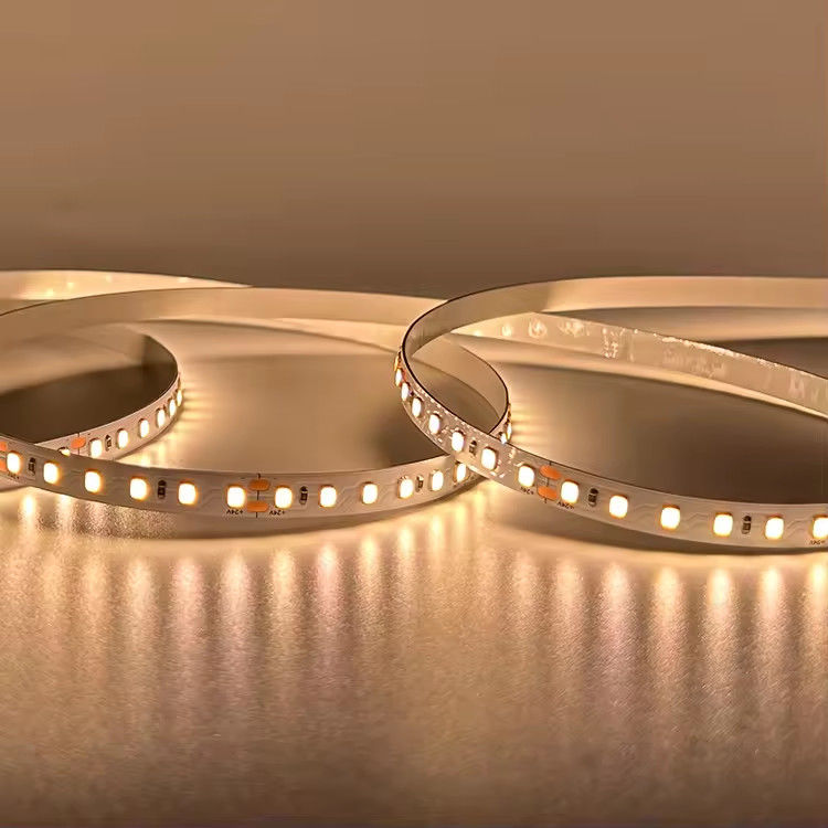 উচ্চ সিআরআই 98 পূর্ণ বর্ণালী দীর্ঘ জীবন 120LEDs/M Dc24v 10mm 120LED SMD 2835 ইনডোর ডেকোরেশন LED স্ট্রিপ লাইট