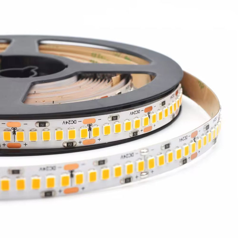 পূর্ণ বর্ণালী 2835 নমনীয় LED স্ট্রিপ CRI>95 CRI>97 120LEDs/m SDCM<3 R1-R15 সব 90 এর বেশি
