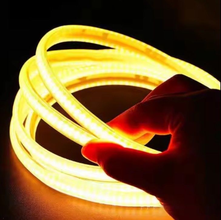 COB 288LED উচ্চ ভোল্টেজ ইনডোর এবং আউটডোর নমনীয় COB LED স্ট্রিপ লাইট 110V 220V