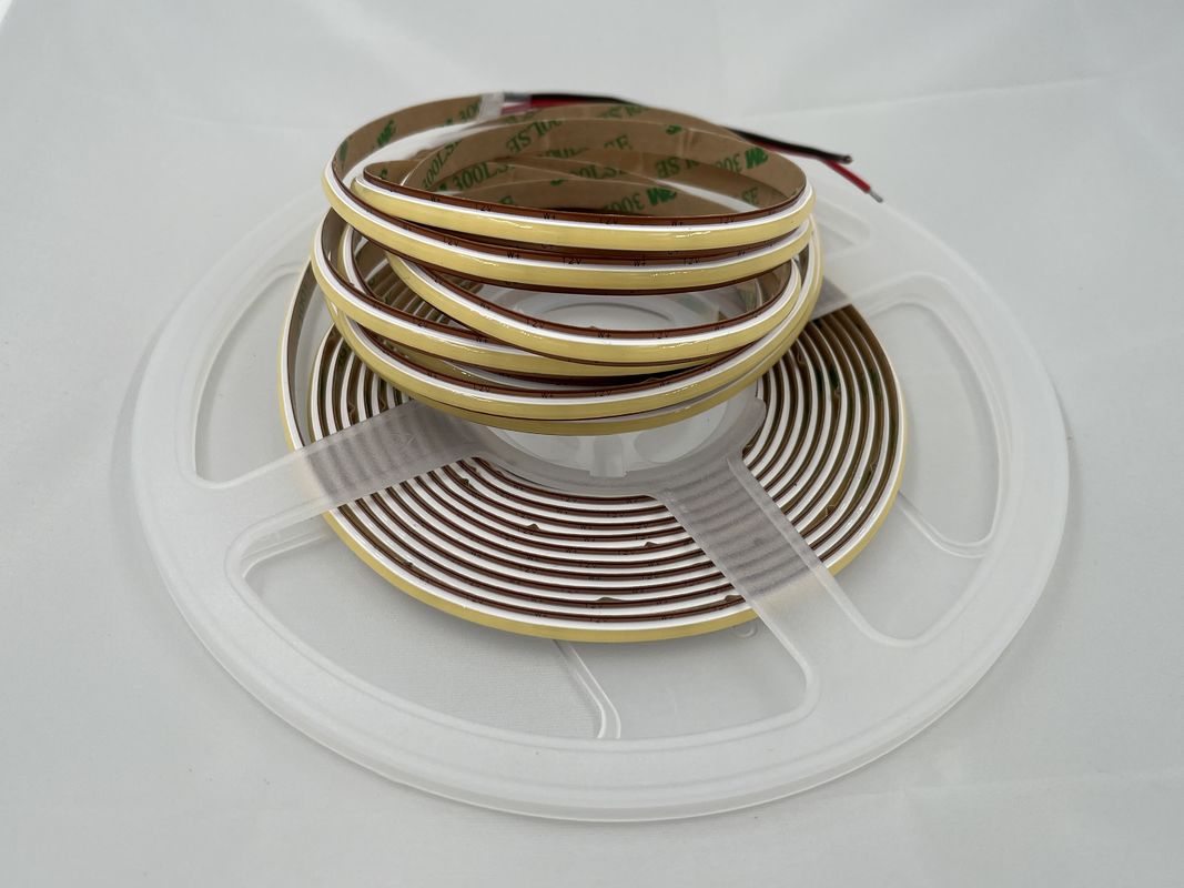 12V COB576Led/M 6.6MM প্রস্থ ডিমমেবল 2700K থেকে 6500K CCT COB LED স্ট্রিপ নমনীয় আলো সিই সার্টিফাইড