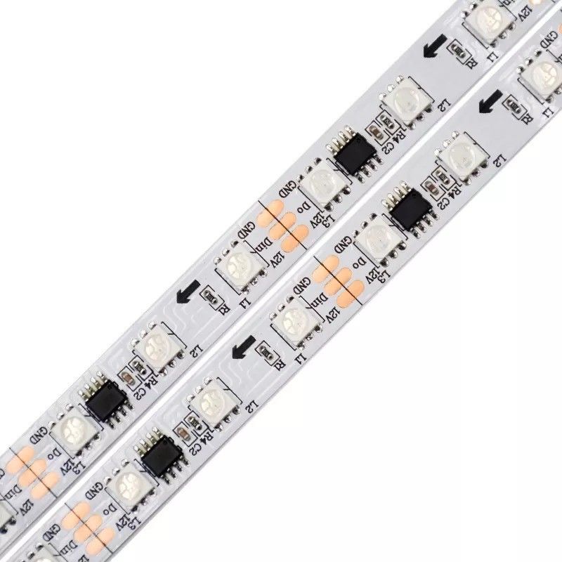 হংকটপ 5m/roll 3- SK6812 RGB RGBW RGBWW RGBNW RGBCW LED স্ট্রিপ লাইট ফর্মেবলের জন্য