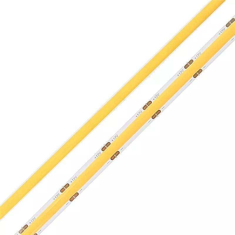 12W ওয়াটারপ্রুফ আইপি 20 সিওবি 480 এলইডি 12V 8 মিমি 10 মিমি এলইডি স্ট্রিপ লাইট বাগান সজ্জা জন্য