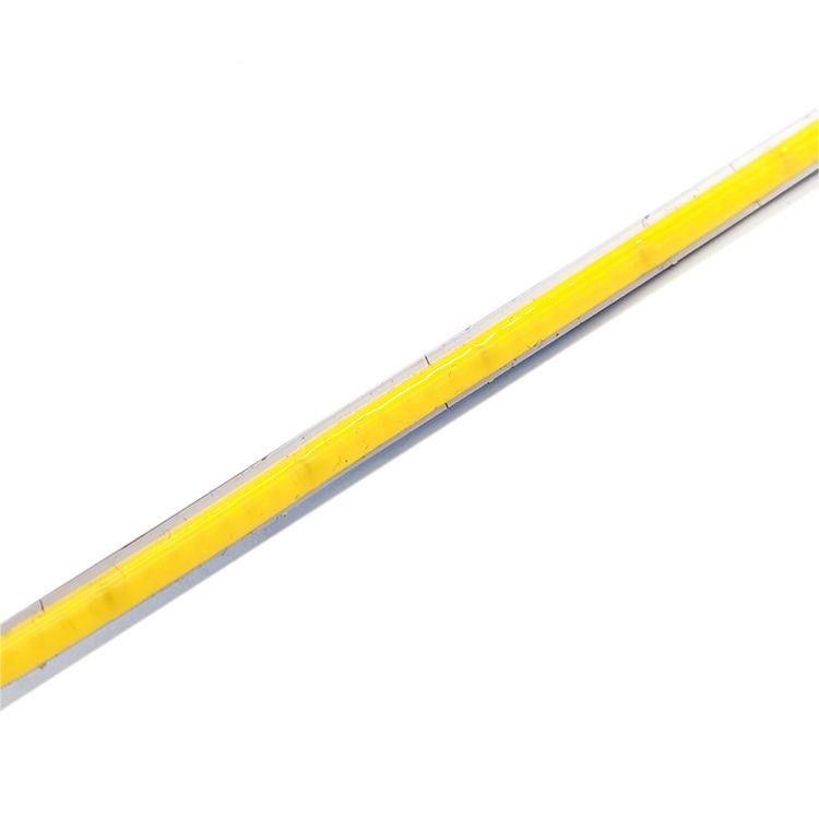 সুইচ কন্ট্রোল এবং উচ্চ ঘনত্ব 320leds সঙ্গে সিই ROHS অনুমোদিত জলরোধী COB স্ট্রিপ লাইট