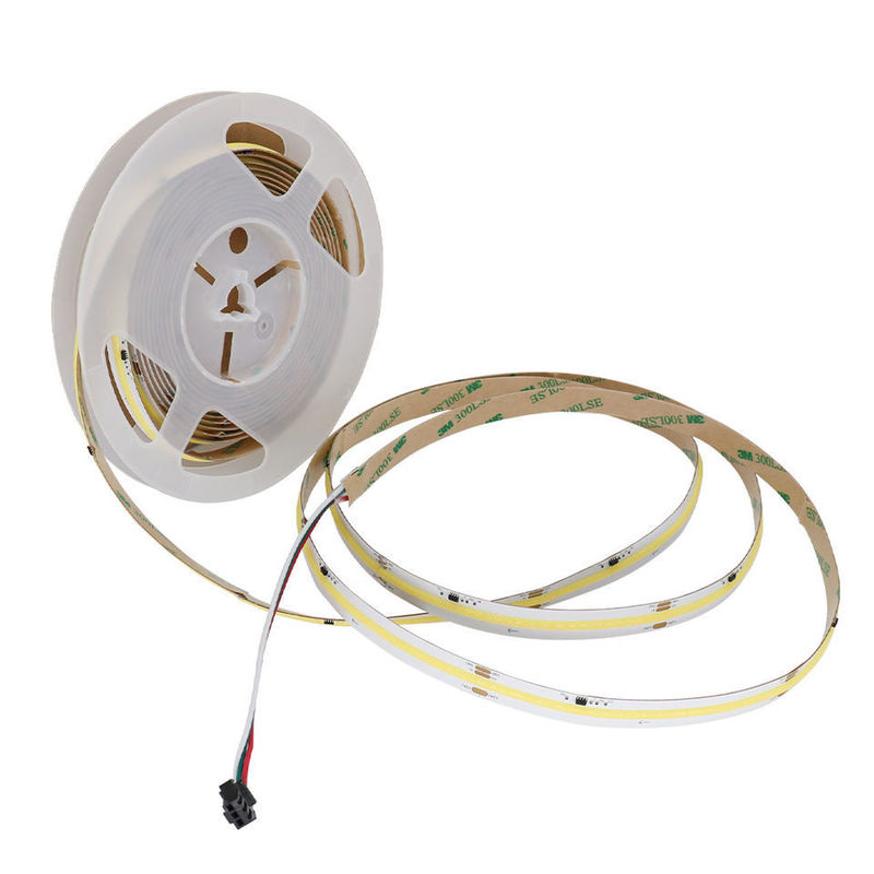 সুইচ কন্ট্রোল এবং উচ্চ ঘনত্ব 320leds সঙ্গে সিই ROHS অনুমোদিত জলরোধী COB স্ট্রিপ লাইট