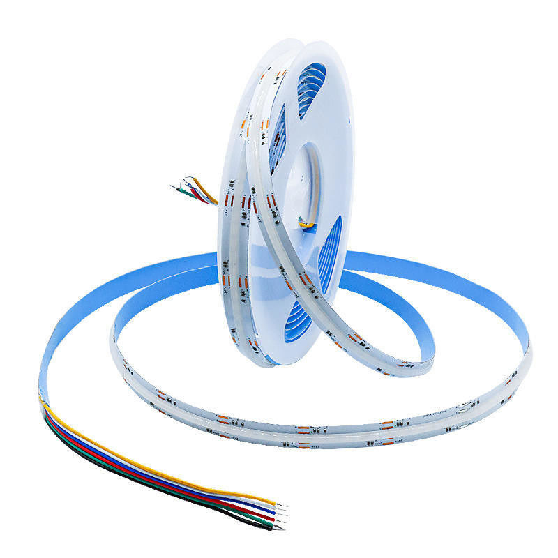 LED টেপ 5m/লট Smd 320 384 840leds/m জলরোধী নমনীয় কোব LED স্ট্রিপ Dc 24v Ra90 RGBCCT 3000k 4000k 6000k