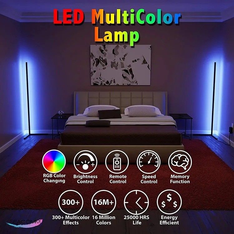 Home.hotel.lighting আধুনিক লিভিং রুমের জন্য আলংকারিক এলইডি ফ্লোর ল্যাম্প