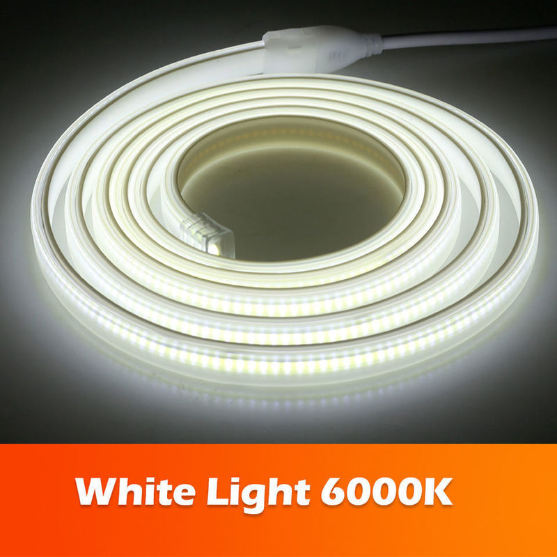 220v 280LEDs/m সাদা/গরম সাদা/নিরপেক্ষ সাদা COB LED স্ট্রিপ সিই RoHS 100m 50m উচ্চ ভোল্টেজ