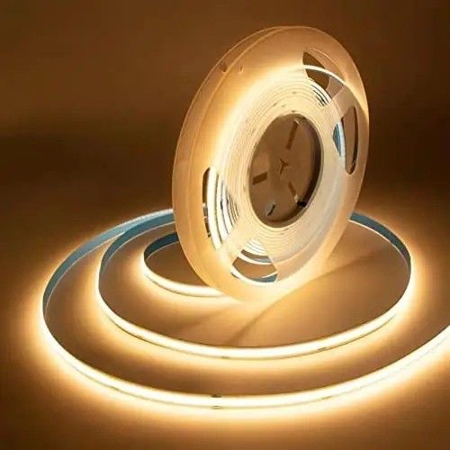 90lm/w ল্যাম্প আলোকসজ্জা দক্ষতা স্মার্ট COB LED স্ট্রিপ 12V 24V 5M 252LEDs বিজ্ঞাপনের জন্য