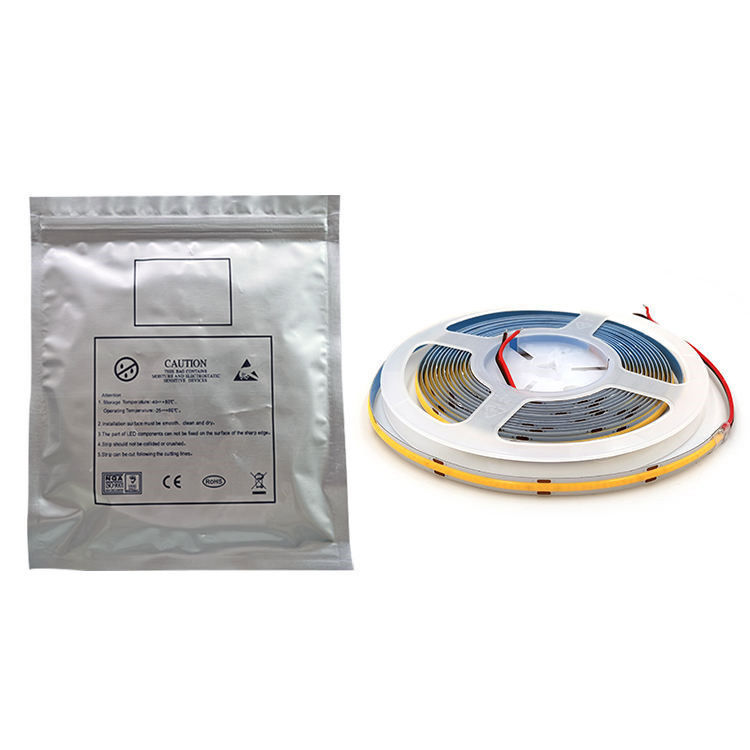 LED স্ট্রিপ লাইট COB 480LEDs/m 110lm/W 3000K 4000K 6000K সফট লাইট স্ট্রিপ DC12V/24V CRI90