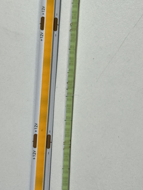 সিওবি এলইডি স্ট্রিপ DC24V CRI90 312LEDs/m IP33 IP40 IP44 স্থিতিশীল 10m পূর্ণ আলো সহ