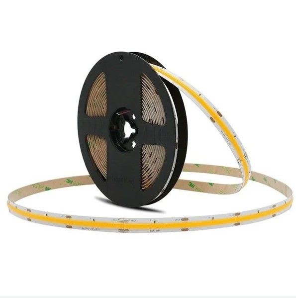 5m 480 LEDs 320 LEDs COB LED স্ট্রিপ লাইট ঠান্ডা উষ্ণ হোয়াইট IP20 ল্যান্ডস্কেপ আলো জন্য
