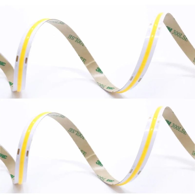 5m 480 LEDs 320 LEDs COB LED স্ট্রিপ লাইট ঠান্ডা উষ্ণ হোয়াইট IP20 ল্যান্ডস্কেপ আলো জন্য
