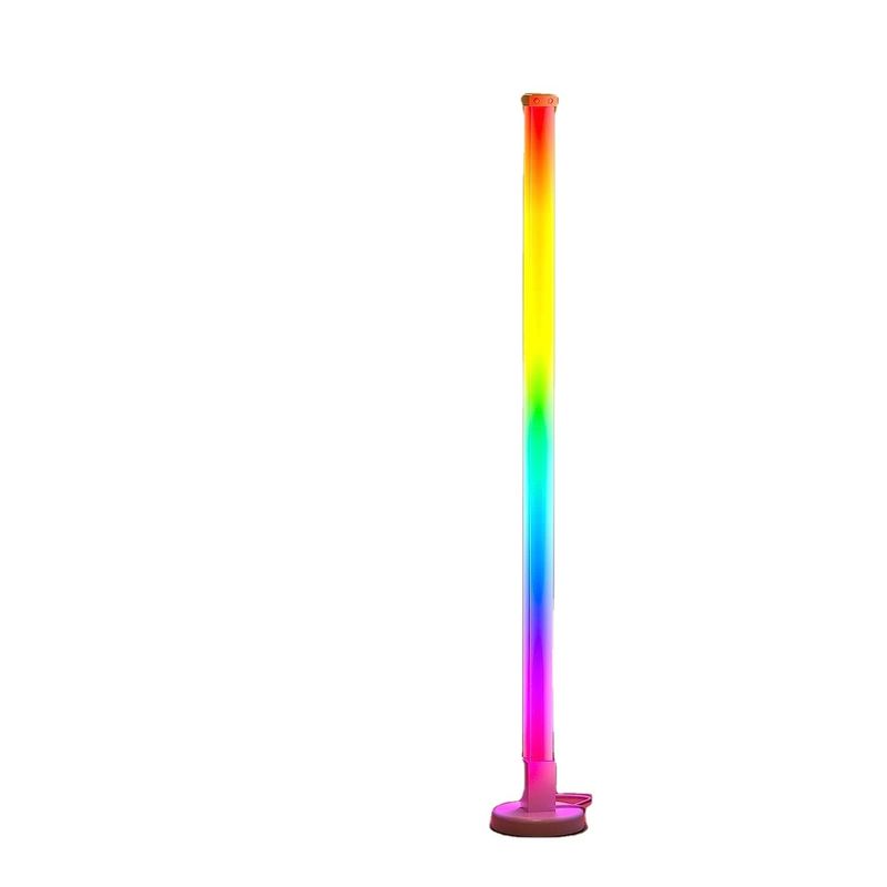 1800lm LED রঙ পরিবর্তন পরিবেষ্টিত কোণার আলো RGB রঙিন রিমোট কন্ট্রোল মেঝে ল্যাম্প