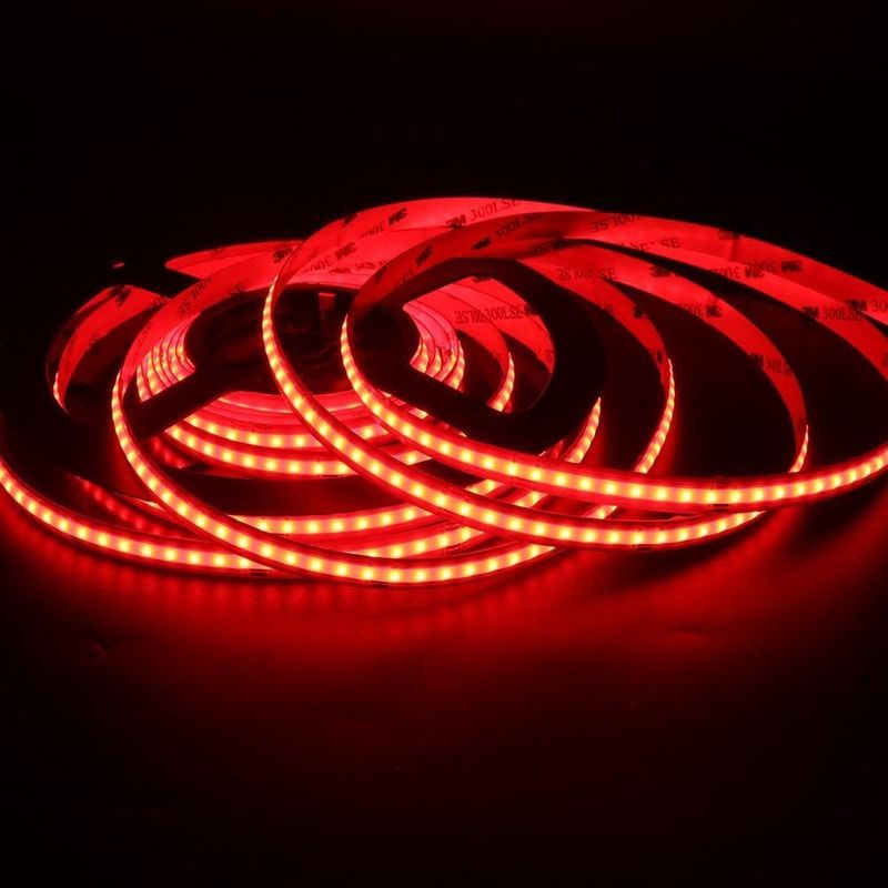 12v 24v 576LEDs RGB রঙ তাপমাত্রা কোব নেতৃত্বাধীন স্ট্রিপ লাইট ডিমমেবল এবং CRI Ra 90