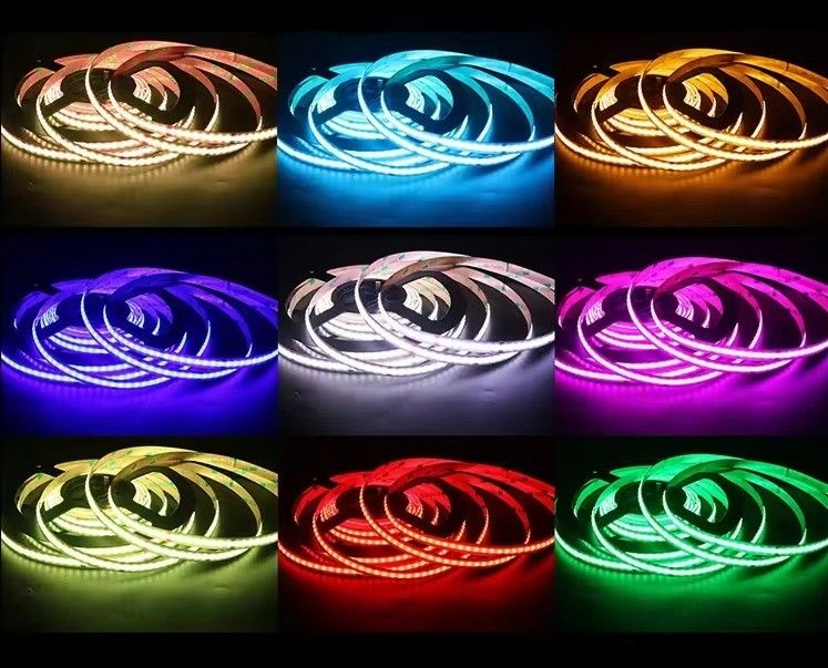 সাপ্লাই নমনীয় ডিজিটাল RGB COB LED স্ট্রিপ লাইট 50000 ঘন্টা কাজ সময় এবং 3-