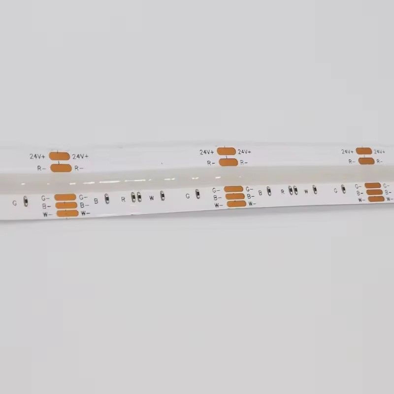 COB RGB 1080 LEDs/m সুপার উজ্জ্বলতা এবং 120 ডিগ্রী প্রশস্ত বিম কোণ সঙ্গে LED স্ট্রিপ