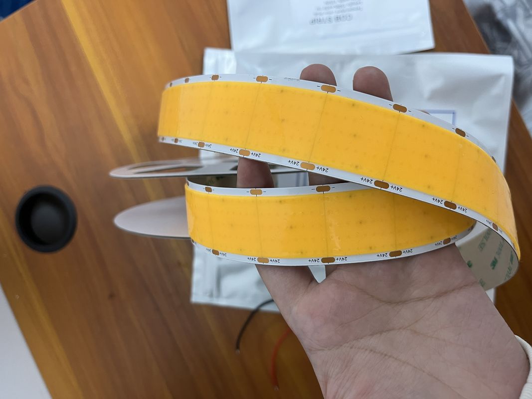 1600 LED 24V 2700K 3000K 4000K 6000K একক রঙের কাটাযোগ্য কোব নেতৃত্বাধীন স্ট্রিপ 30mm প্রস্থ
