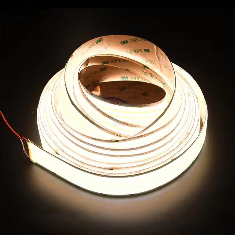 1600 এলইডি 30 মিমি প্রস্থ 5 সারি COB LED স্ট্রিপ লাইট রঙ তাপমাত্রা 3000K/4000K/6000K