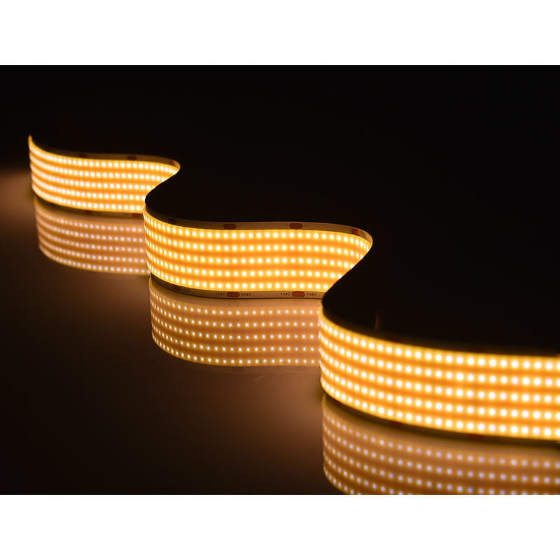 3000K/4000K/6000K রঙের তাপমাত্রা 1600leds / মি COB LED স্ট্রিপ পেশাদার আলো জন্য