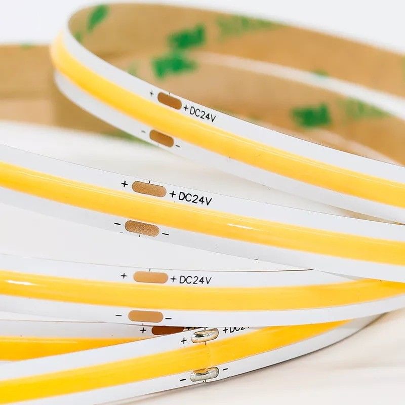 DC24V COB320 CRI80 2 বছর উচ্চ উজ্জ্বলতা LED টেপ ইনডোর আউটডোর সজ্জা জন্য