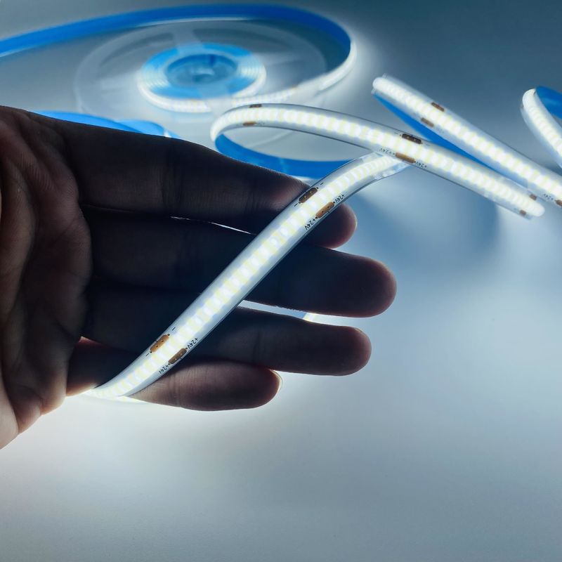 Ip20 480LEDs/m COB LED Strip Light with Constant Current আলোর সমাধান পরিষেবা আলোর এবং সার্কিট ডিজাইন