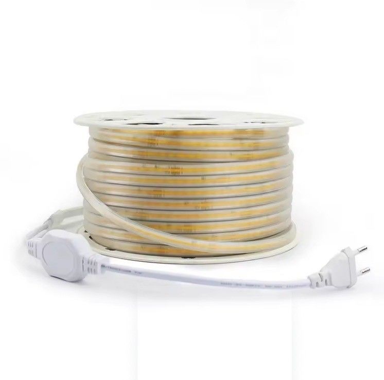 উচ্চ ভোল্টেজ LED স্ট্রিপ লাইট সংযোগকারী এবং CRI Ra 80 70-80 lm/W ল্যাম্প আলোকসজ্জা দক্ষতা