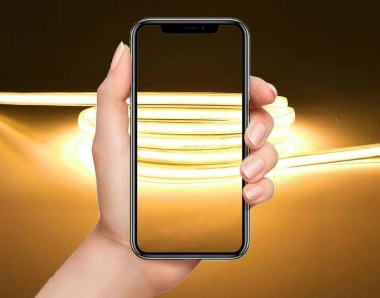 উচ্চ ভোল্টেজ LED স্ট্রিপ লাইট সংযোগকারী এবং CRI Ra 80 70-80 lm/W ল্যাম্প আলোকসজ্জা দক্ষতা