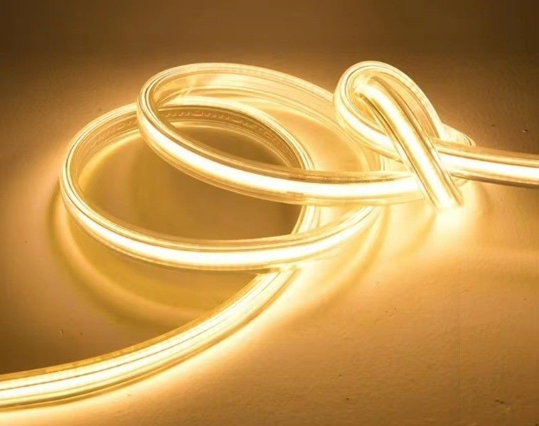 COB LED স্ট্রিপ লাইট জলরোধী IP65 220V 110V 2- রঙ তাপমাত্রা 2700K/3000K/4000K/6000K