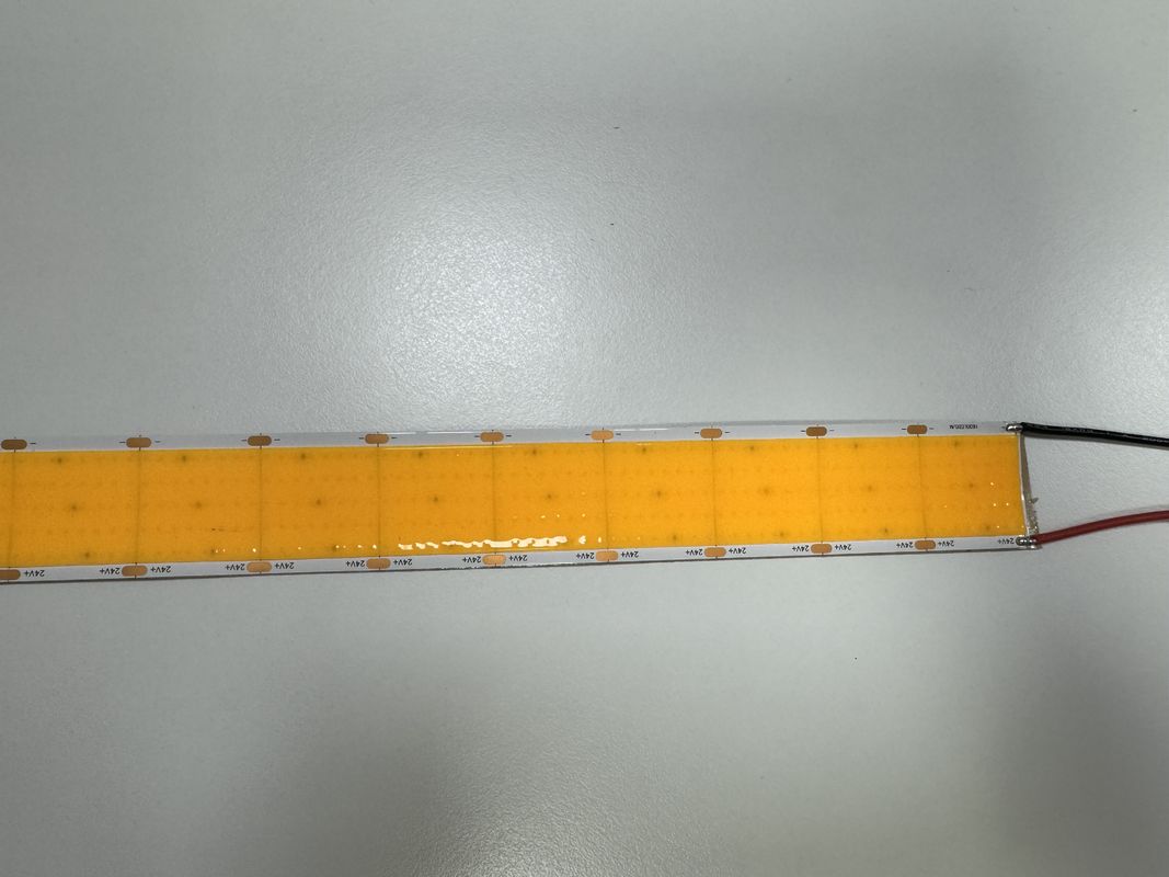 1600LEDs/m সুপার ওয়াইড COB LED স্ট্রিপ CRI 90 সুপার উজ্জ্বল 30mm 24V ইনডোর আলো জন্য