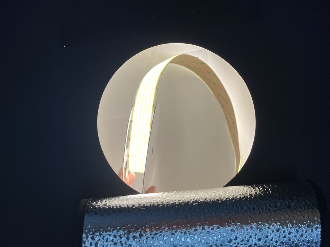 সুপার উজ্জ্বল COB LED স্ট্রিপ 30mm প্রশস্ত 1600Leds প্রতি মিটার CRI 90 কাস্টম লাইট